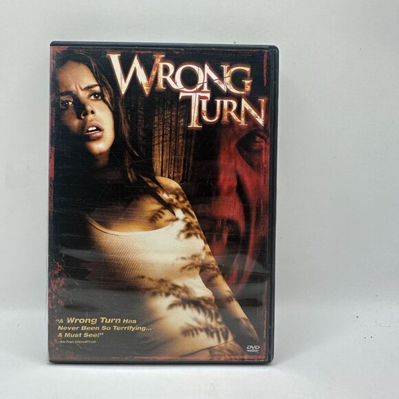 Wrong Turn DVD Horror Thriller Widescreen & Full Screen Includes Bonus Rated R - Picture 1 of 3